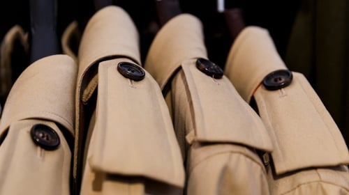Burberry said today it will use its British heritage appeal to win back customers by focusing on its trench coats and scarves