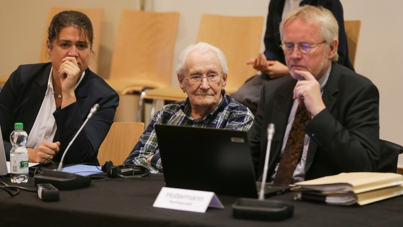 Groening said earlier this month that he could only ask God to forgive him as he was not entitled to ask this of victims of the Holocaust