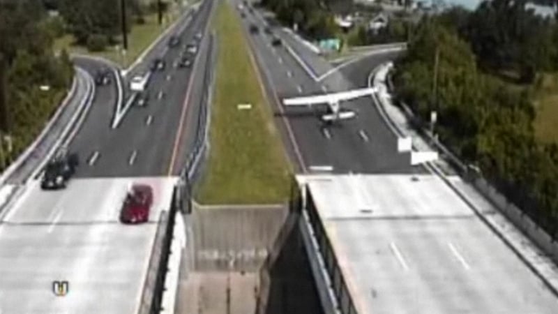 The plane reportedly lost power shortly after take-off