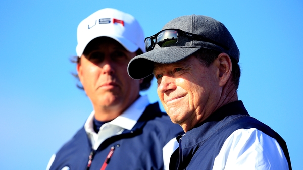 Phil Mickelson fell out spectacularly with his captain Tom Watson at last year's Ryder Cup