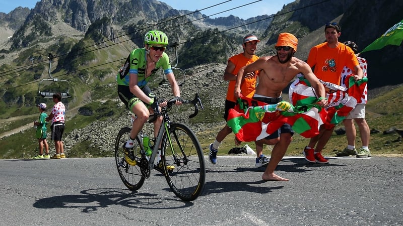 Dan Martin is third in the Vuelta a Espana. He will transfer to Etixx-QuickStep next season