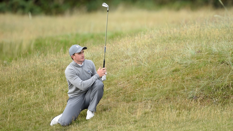 Paul Dunne recorded four birdies and one bogey in his round of 69