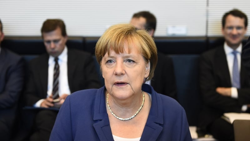 German Chancellor Angela Merkel