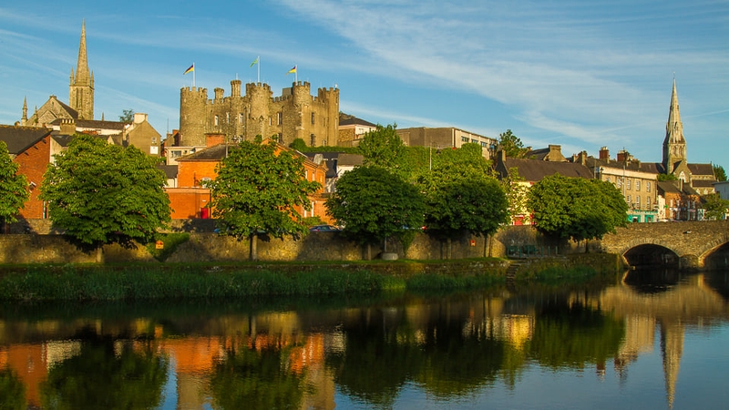 Enniscorthy, Co Wexford in the early morning light (Pic: Michael Carroll)