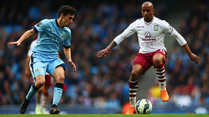 Fabian Delph in action against Manchester City earlier this year