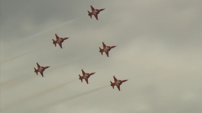 90,000 is a record turnout figure for the annual Bray Air Show