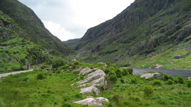 Gap of Dunloe, between MacGillycuddy's Reeks and Purple Mountain, Co Kerry (Pic: John Curran)
