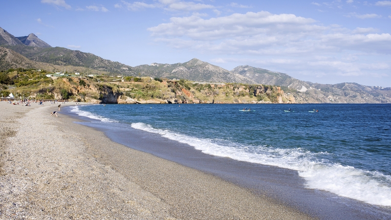 One of many, many beach views