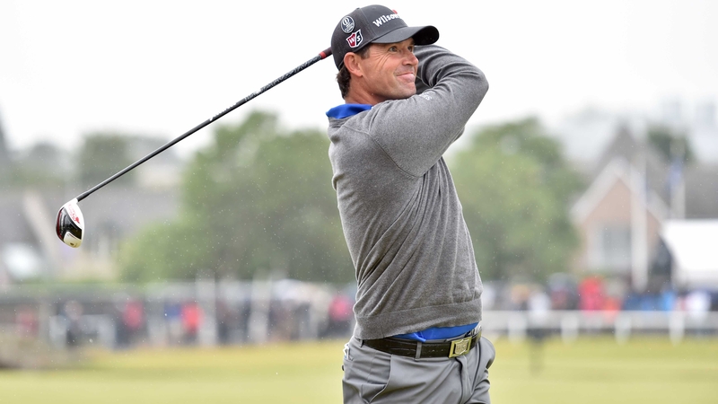 Padraig Harrington's superb iron play was undone by a cold putter in his final round