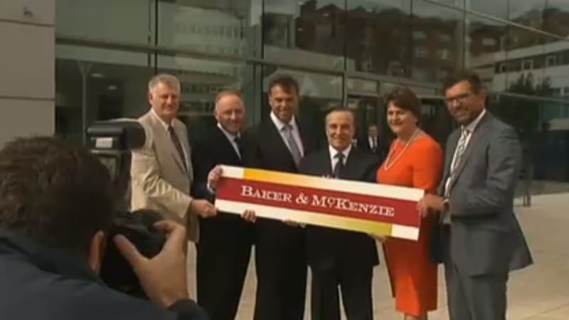 Baker & McKenzie is the first tenant of the newly built City Quays office block at Belfast Harbour