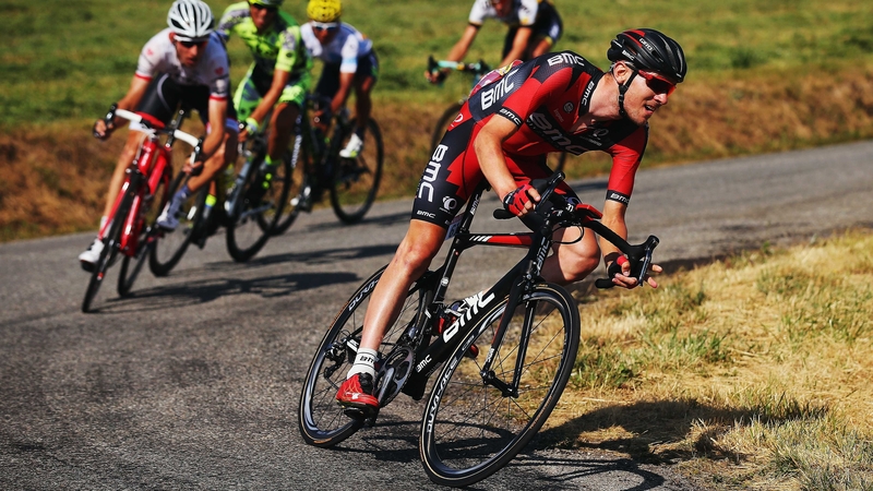 Tejay van Garderen was three minutes and 32 seconds behind overall leader Chris Froome in third