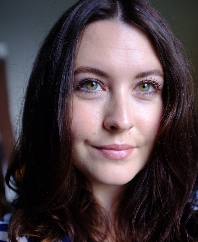 Wearing the Kate Moss for Rimmel Nude lipstick in shade 45