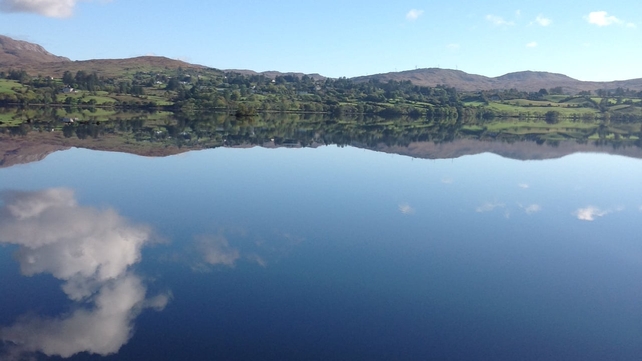 Lough Eske in Co Donegal, as captured by Ron Black from New Jersey