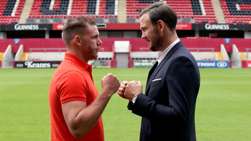 Billy Joe Saunders (l) and Andy Lee will square off in Thomond Park in September