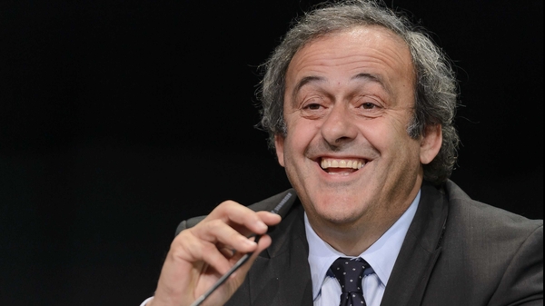 Platini is currently blocked from running for the FIFA presidency