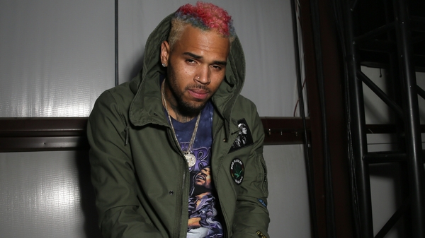 Chris Brown performed to a packed crowd at a Manila arena on Tuesday