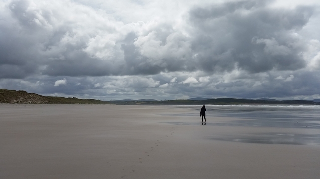 Strolling on Dooey Beach, Co Donegal (Pic: David Fleming)