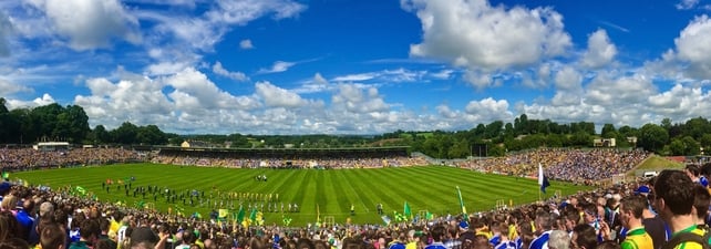 The Ulster Final in Clones (Pic: Shane Thornton)