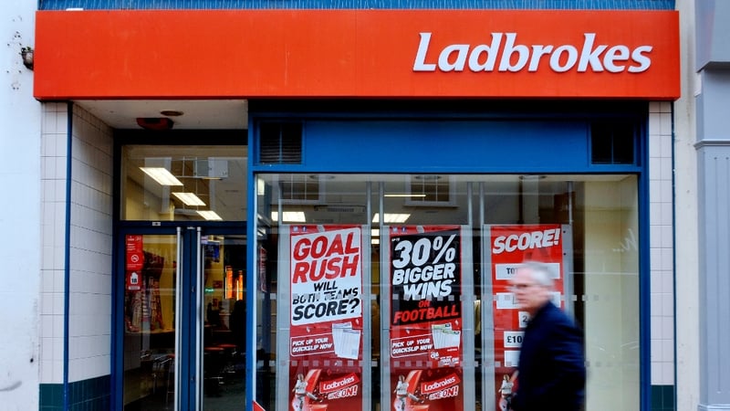 Entain owns the Ladbrokes and Coral betting shops as well as bwin and partypoker online brands