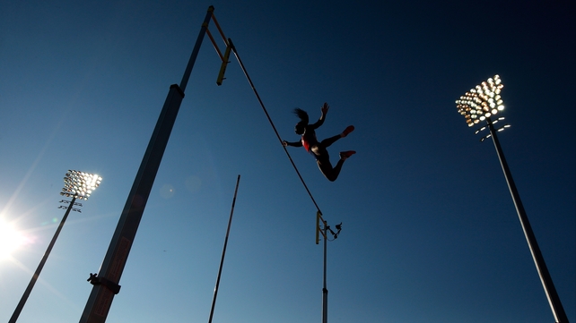 Yarisley Silva of Cuba competes in the women's pole vault during the Toronto 2015 Pan Am Games in Toronto, Canada