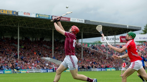 Jonathan Glynn showed great stick work to score Galway's opening goal inside the first minute