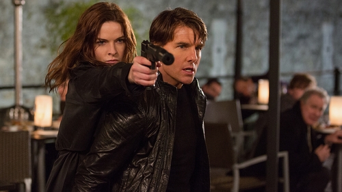 Cruise (seen here with Mission: Impossible – Rogue Nation co-star Rebecca Ferguson) – Hoping to shoot film next summer