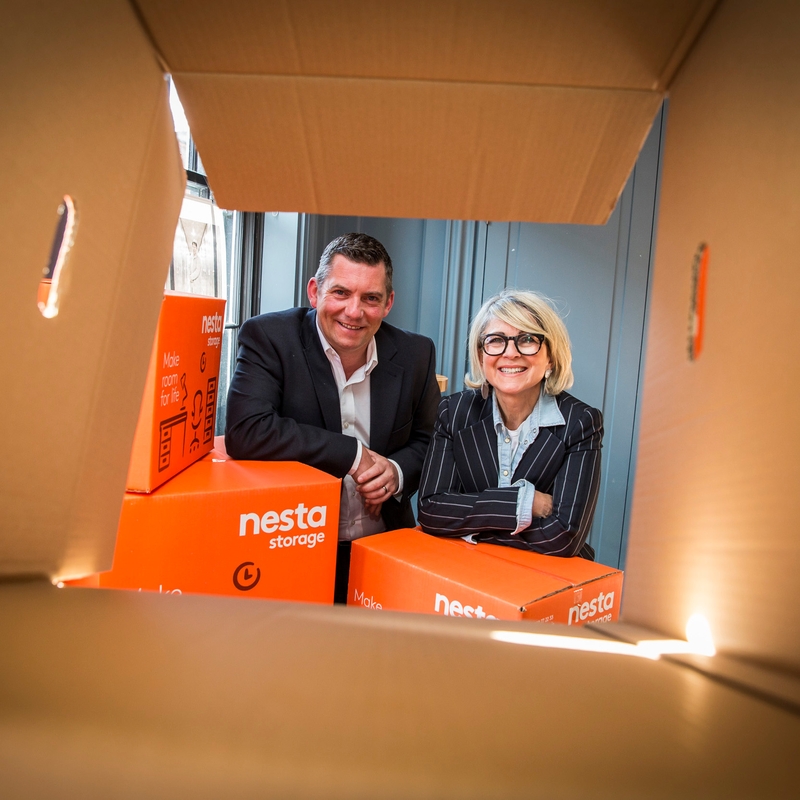 Melanie Cantor at the launch of Need More Space's rebrand as NESTA