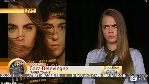 Delevingne - Has certainly helped raise the movie's profile