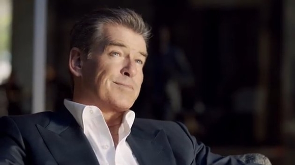 Pierce Brosnan rude - surely not?