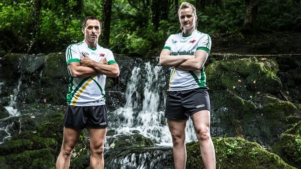 Irish handball world champions Paul Brady and Aisling Reilly