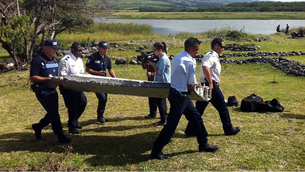Paint colour and maintenance seal on flaperon were a match for MH370
