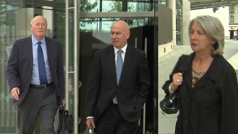 An triúr iar-fheidhmeannach as Anglo a ciontaíodh inné