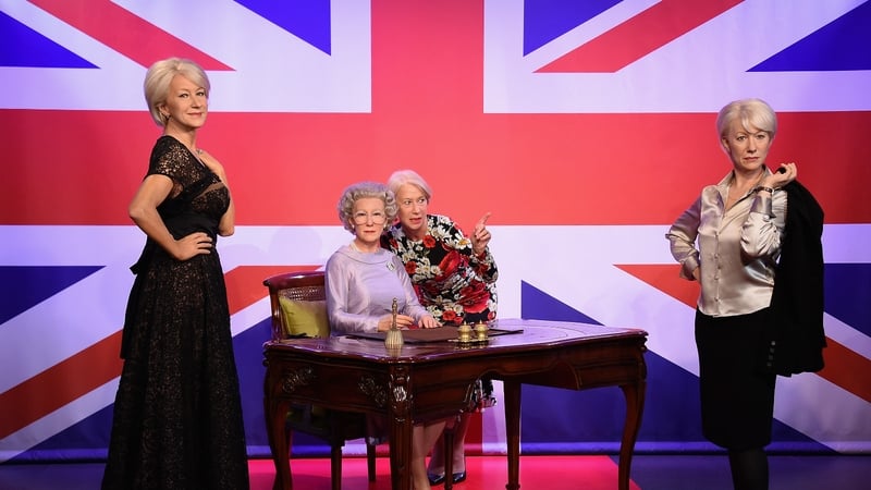 Seeing more than double - Helen Mirren meets her waxworks in Madame Tussauds