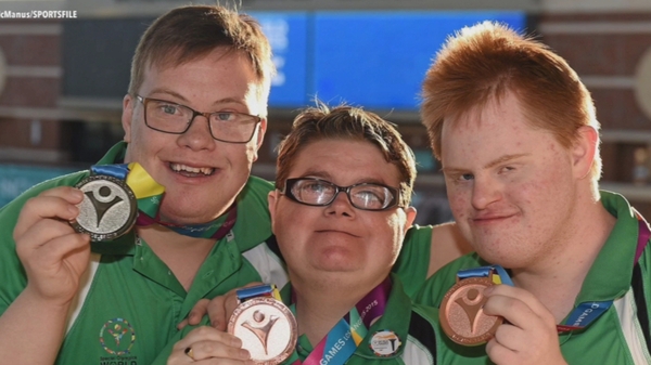 Team Ireland has won 33 medals so far at the 2015 Special Olympics