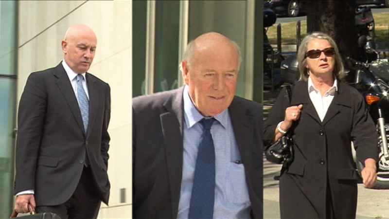 Tiarnan O'Mahoney, Bernard Daly and Aoife Maguire were found guilty on all counts