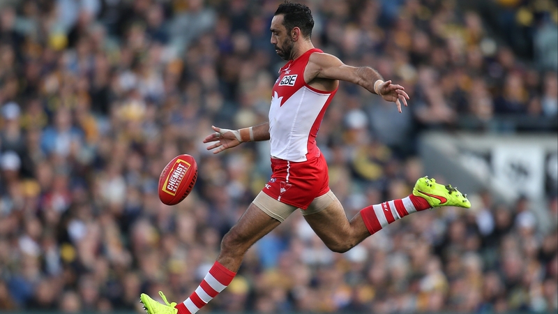 Adam Goodes was honoured as an Australian of the Year in 2014