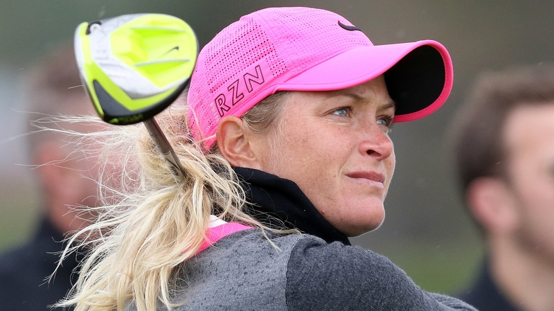 Suzann Pettersen is poised to challenge on the final day at Turnberry