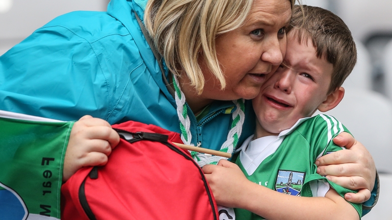 A Fermanagh supporter after watching his team's journey come to an end in the All-Ireland quarter-final