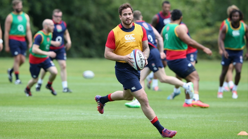 Danny Cipriani would provide cover at flyhalf for England