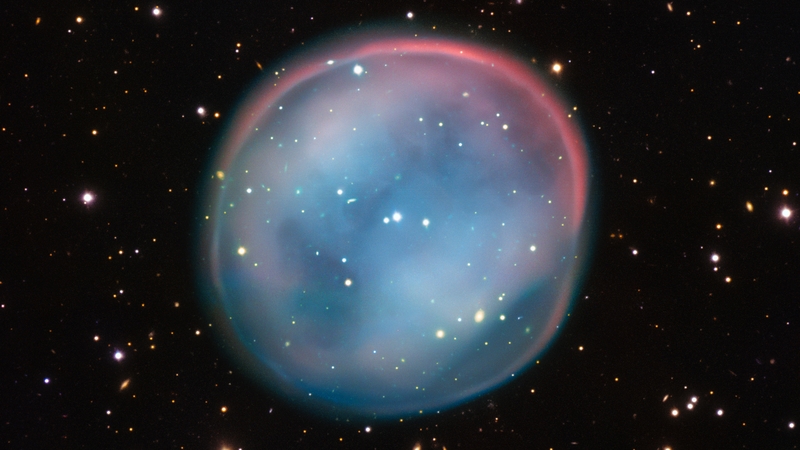 The Southern Owl is located 4,300 light years from Earth (Pic: ESO)