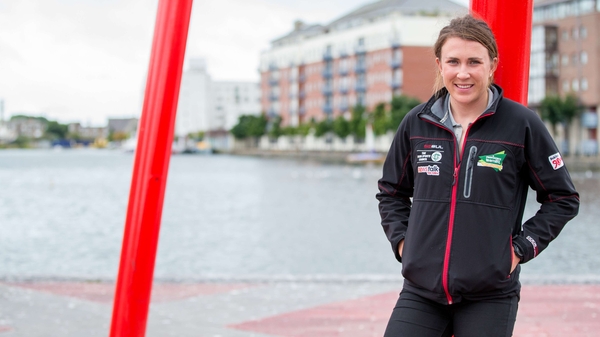 Annalise Murphy at today's Providence Team Ireland Announcement for the Rio 2016 Olympic Games trials