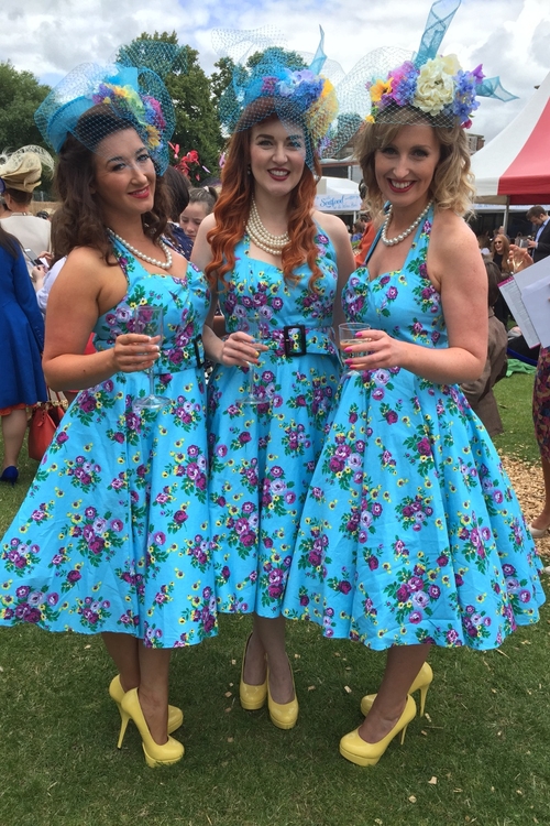 The Apple Blossoms: Keri Ann Rowan, Allison Saul Bracken, Kate Donohoe