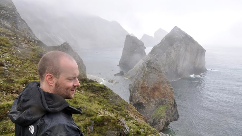 Tadhg at Glenlough Bay