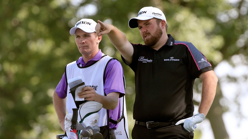 Shane Lowry will tee off in the final group in Saturday's third round
