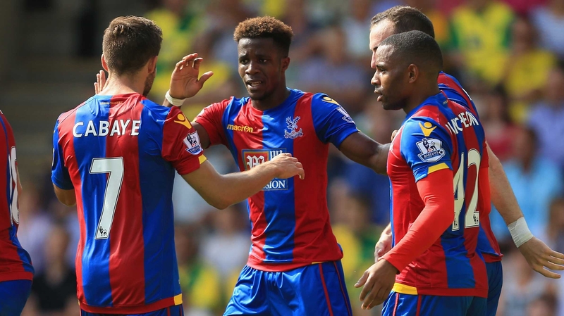 Wilfried Zaha opened the Crystal Palace for the new season
