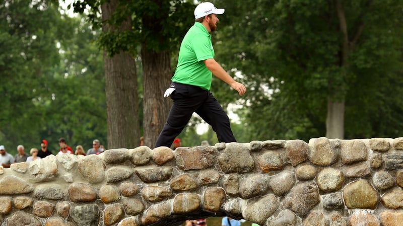 Shane Lowry has a big chance to claim victory at the Bridgestone Invitational