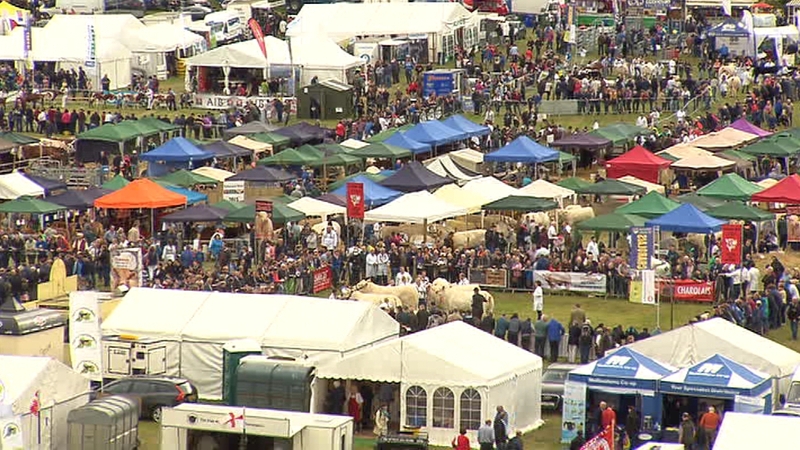 The Tullamore Show is the biggest one-day agricultural event in the country