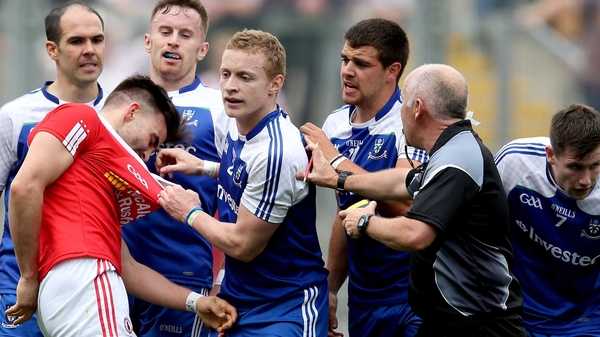 Tyrone's Tiernan McCann has been criticised for his role in the incident