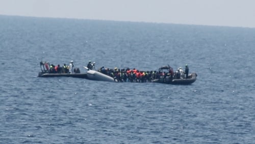 All of those rescued were given food, water and medical assistance
