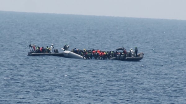 All of those rescued were given food, water and medical assistance